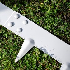 Primrose 5m Steel Modular Garden Edging Pieces in Grey