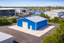 30x40x22 Steel Building Kit | Rigid Frame I-Beam | Commercial Grade