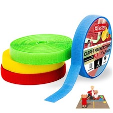 Carpet Marker Strips for Classroom, 100 Feet 4 Rolls Carpet Markers for Tea...