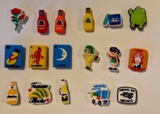 17 PCs Set M xico Croc charms
