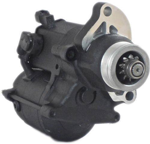 CHROME PUSH BUTTON STARTER MOTOR FOR HARLEY TOURING SOFTAIL FLSTF DYNA STREET - Picture 1 of 2