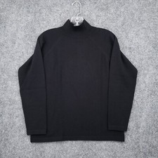 Saks Fifth Avenue Sweater Womens L Large Blac...