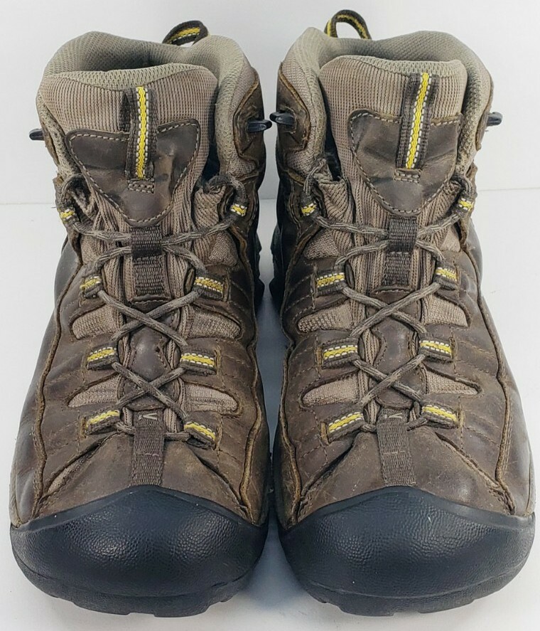 KEEN Uomo Targhee II Mid Stivali Impermeabili Pelle Scarpe da Escursionismo Taglia 11 5M 1002375