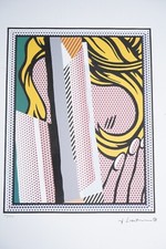 Roy Lichtenstein 50x35 Lithographie, limitiert, signiert, gestempelt.