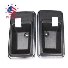 Set Interior Door Handle Cover Bezel Cup For 76-81 Firebird Trans Am Camaro Set Interior Door Handle Cover Bezel Cup For 76-81 Firebird Trans Am Camaro