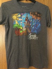 Beauty And The Beast - Gray Shirt - L - Disney