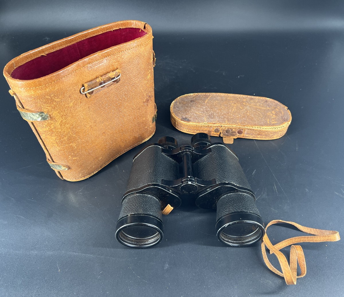 Vintage Hamilton Triple Tested Coated Optics 7 X 50 Field
