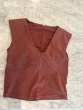Womens Athleta Transend Top-Mauve