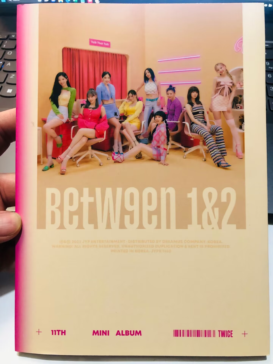 Twice Between 1&2 Talk That Talk Album Peach Version Brand New