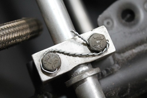 Goodridge Motorsport grado 321 agarre de seguridad de acero inoxidable cable de bloqueo - Imagen 2 de 8