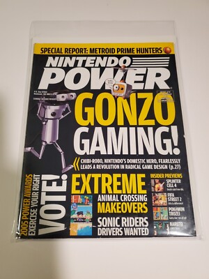 Chibi-Robo   Nintendo Power Vol 201, 2006   Sonic Riders Poster  