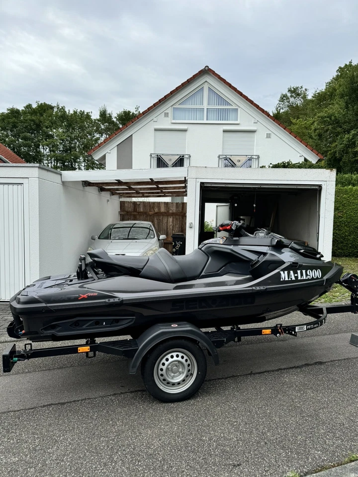 Jetski + Trailer   Sea-Doo RXT-X RS   Top-Zustand   Wasserski-Halterung* - Bild 3 von 4