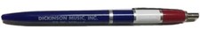Vtg Dickinson Music Inc Pen North Dakota Made In The USA Patriotic ND US Defunct