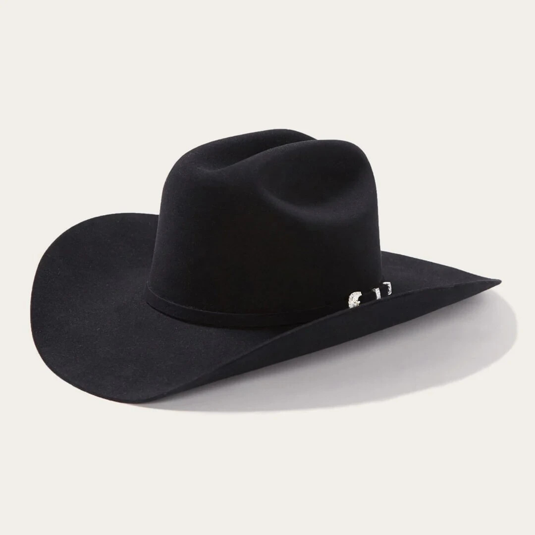 STETSON Shasta 10X Premier Cowboy Hat Black -MADE IN