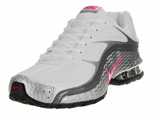 Nike Reax Run 5 Women's Running Shoes - White/White/Metallic Silver/Dark Grey, US 11 for sale 