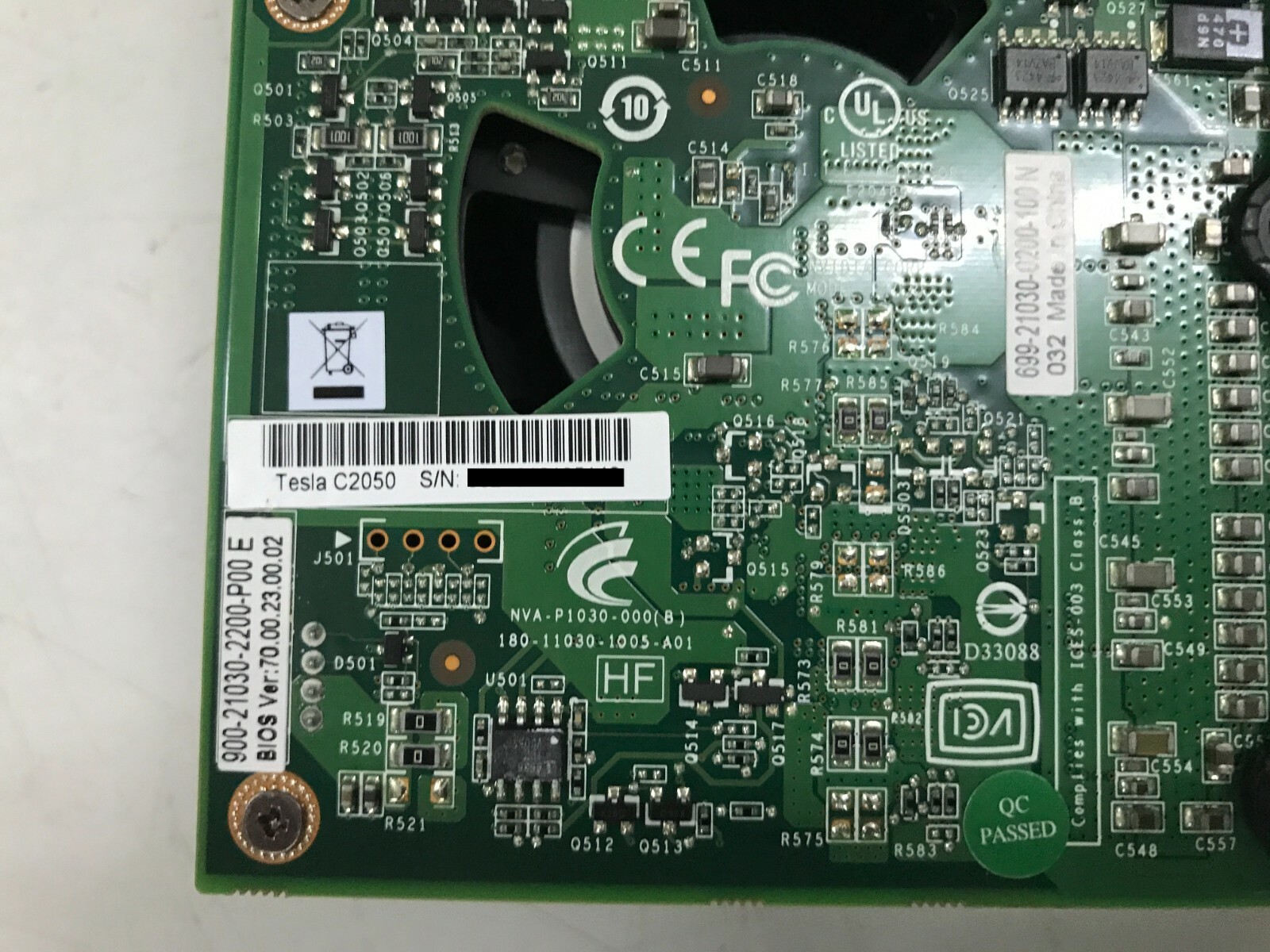 Nvidia tesla c2050 3gb