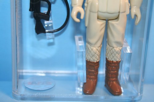 VINTAGE STAR WARS AFA GRADED REBEL COMMANDER 80 NM 80 HK FIGURE WEAPON KENNER CV - Picture 6 of 16