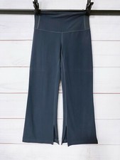 Athleta Womens Capri Crop Leggings Size XSP Gray Stretch Pull On Activewear