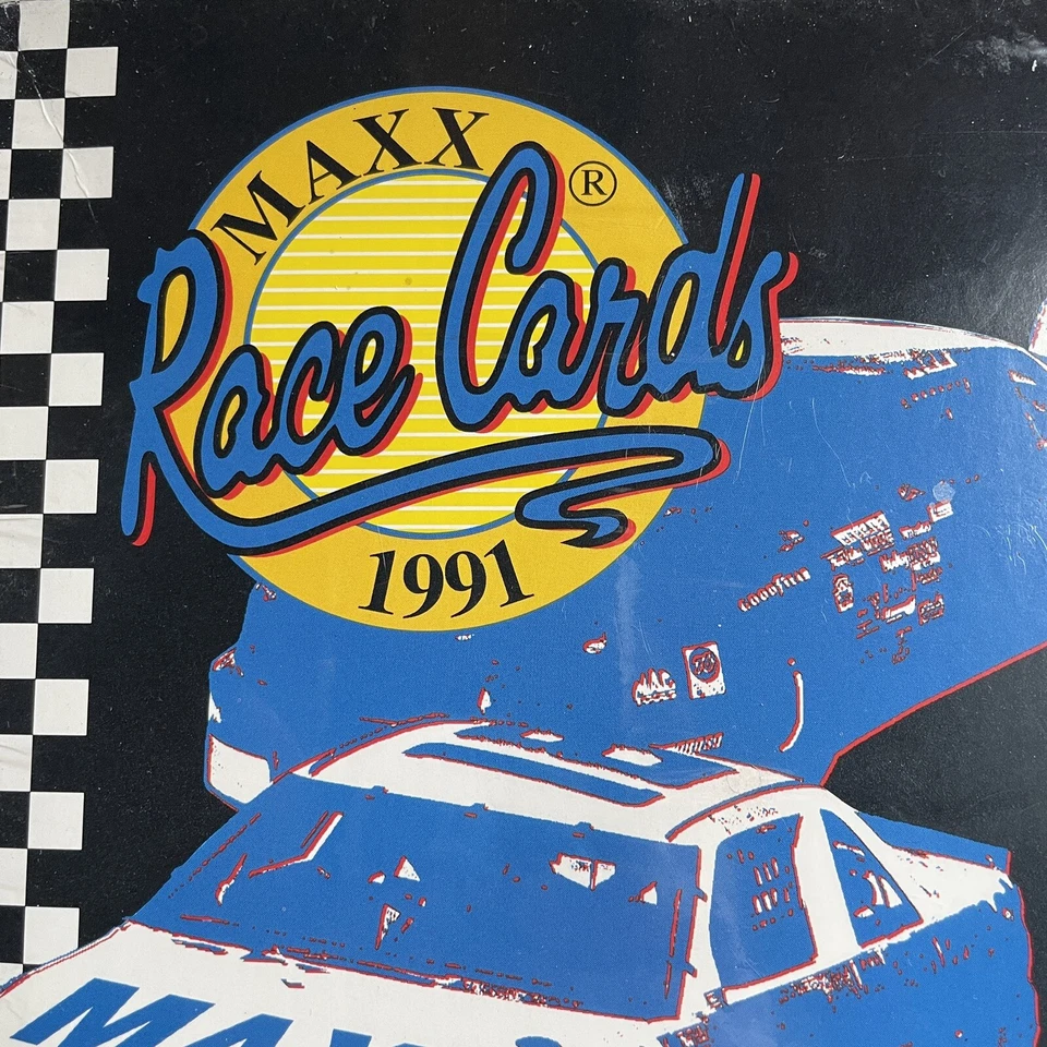 1991 MAXX Race Cards Complete 240 NASCAR Card Set FACTORY SEALED BOX - Image 4 of 4