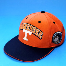 University of Tennessee Volunteers Vintage Snap Back Hat Cap NCAA by Merge Left