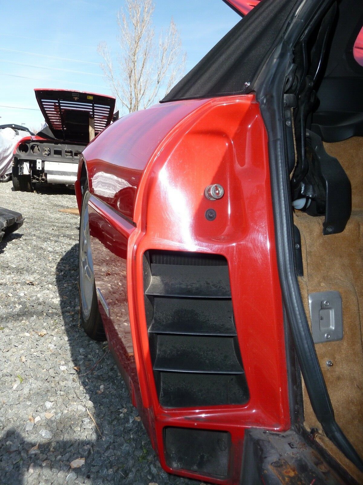 Ferrari 355 Convertible Spider Rear OEM Right Quarter Panel Wing Standard Cut