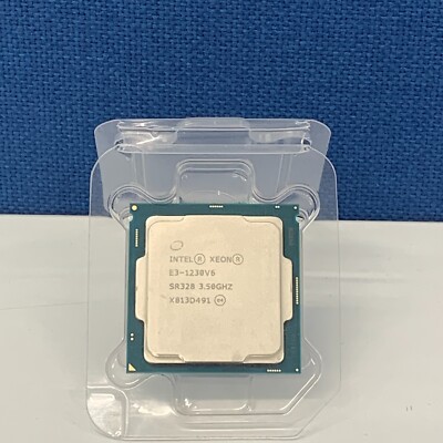 Intel Xeon E3-1230V6 @ 3,50GHz (3,9GHz Turbo), SR328, 8MB Cache, 8 GT/S, 4 Kerne