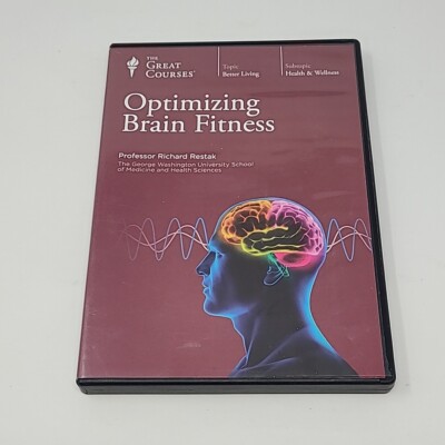 The Great Courses Optimizing Brain Fitness DVD Improve Memory 2 Disc Set