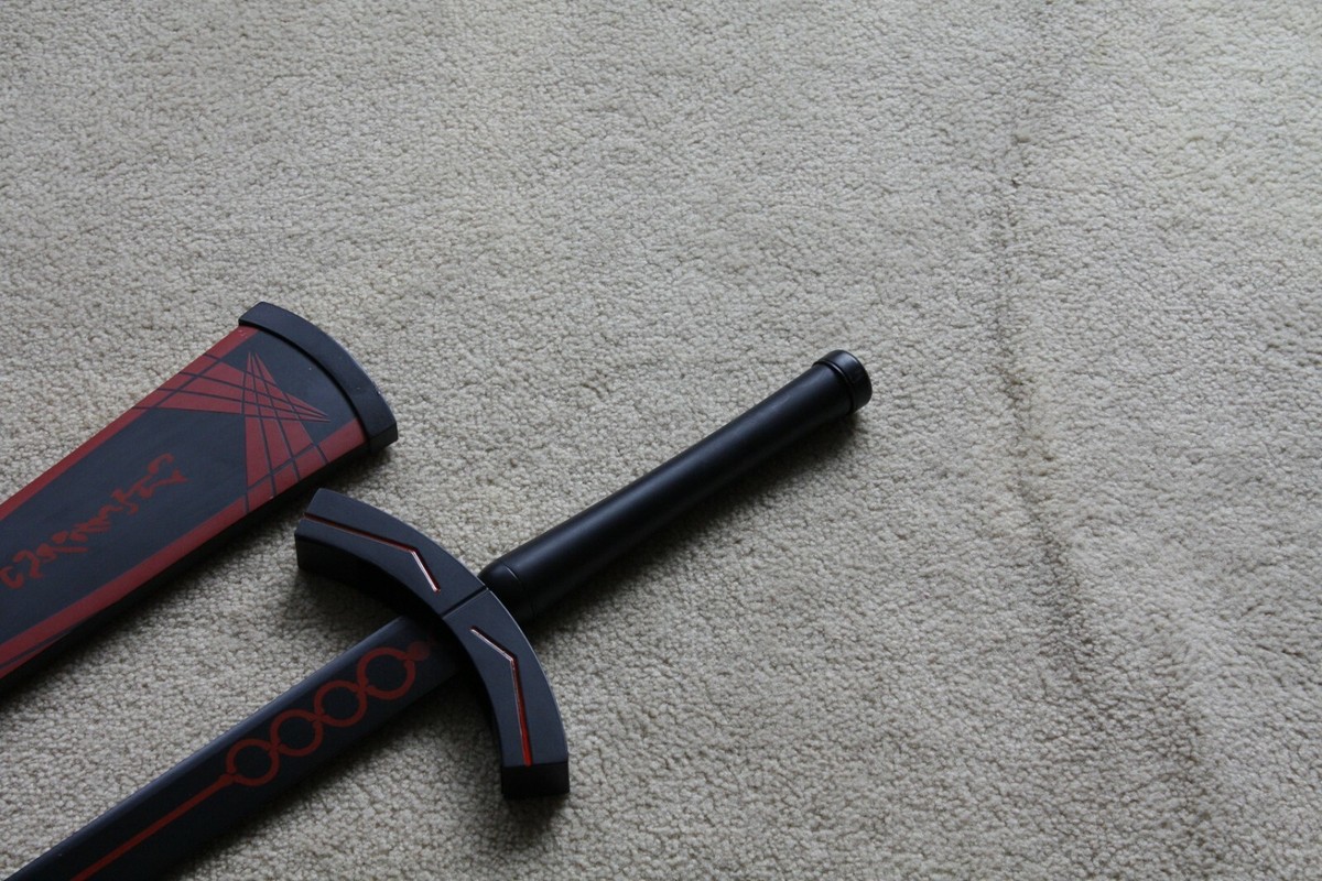 S1095 FATE STAY NIGHT SABER SWORD OF PROMISED VICTORY BLACK