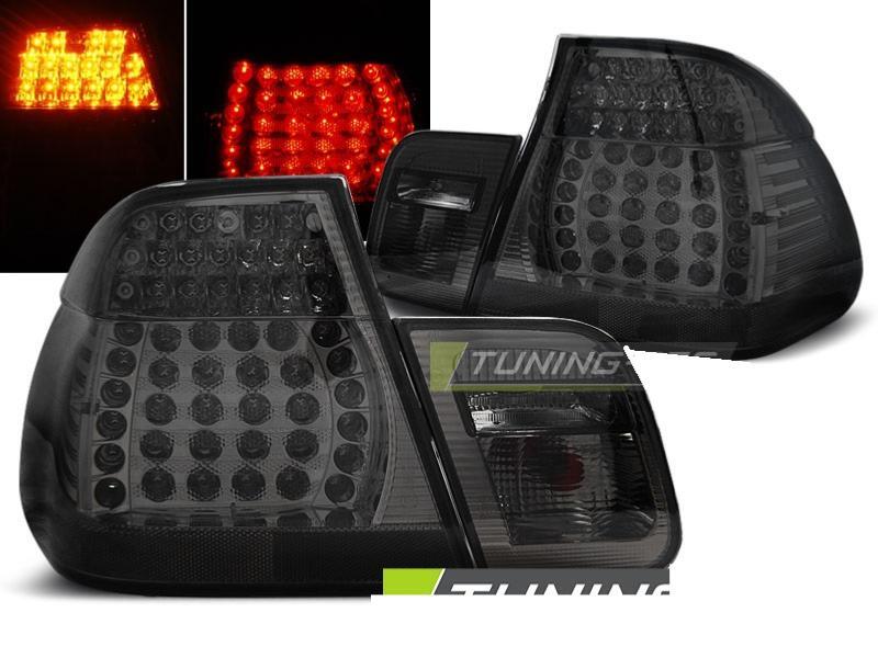 Feux arriere LED fume pour BMW E46 Berline finition sport haut de gamme