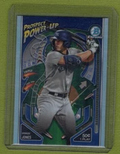 2024 Bowman - Chrome Prospect Power-Up #PP-9 Spencer Jones (RC)