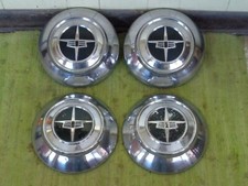 1956 Dodge Dog Dish Hub Caps 10 Set Of 4 Mopar 56 Hubcap