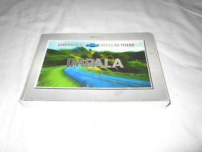  2001 CHEVROLET IMPALA OWNER MANUAL + RADIO DATA SYSTEM QUICK REFERENCE 