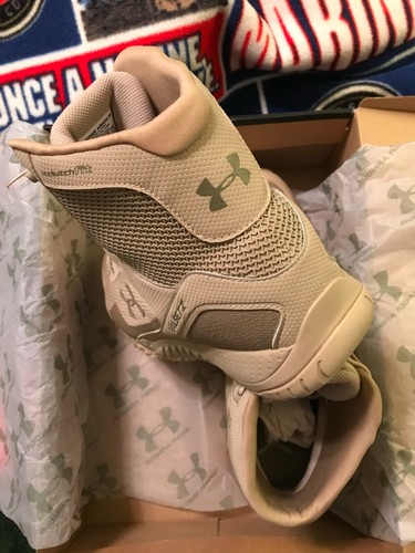 Men Under Armour RTS and Military Boots SZ 14. Desert Sand #1250234-290 NWT - Picture 7 of 7