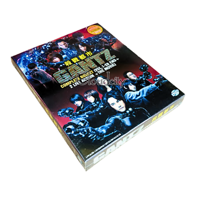 DVD Gantz Complete Boxset Vol. 1-26End + 2 Live Action + The Movie