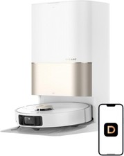 DREAME X40 Ultra White Robot Vacuum 12,000Pa Removable Mop Certified Refurbished
