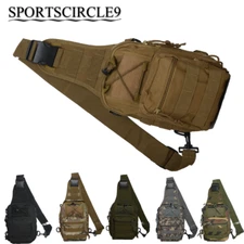 Tactical One Strap Backpack Military Shoulder Bag Crossbody Backpack Hiking Bag