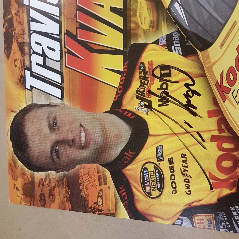 Travis Kvapil Autograph Photo 8x10 Signed SPORTS Racing star - Image 2 of 3