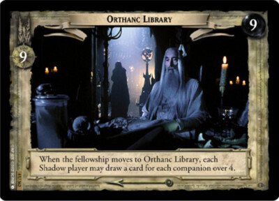 1x  Orthanc Library - 4U362 - Foil Near Mint The Two Towers