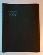 AT-A-GLANCE Large Notebook Yellow Lined Quick Notes Few Address Pages 8.8 x 11.3