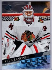 2020-21 Upper Deck Series 2 Kevin Lankinen Young Guns Rookie Card # 497