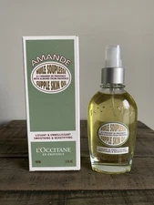 L'Occitane En Provence Almond Smoothing Supple Skin Oil 3.3 fl. oz. 100 mL 