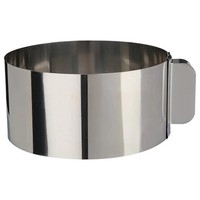 Verstellbarer Tortenring Edelstahl Backform Backrahmen Kuchen Kuchenring