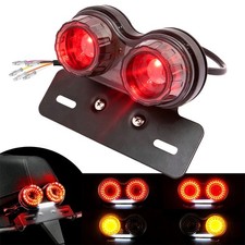 Motorcycle Led Tail Light Brake Stop Turn Signal Universal For Harley Cafe Racer Motorcycle Led Tail Light Brake Stop Turn Signal Universal For Harley Cafe Racer