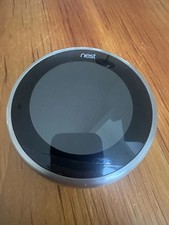 Google Nest Learning Thermostat 3rd Gen Stainless Steel - Working Display Base