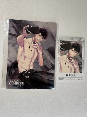 Diabolik Lovers Vampire Shot Postcard Card Set Ruki Mukami