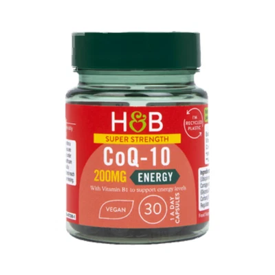 HOLLAND & BARRETT Holland and Barrett CoEnzyme Q-10 200mg Super Strenth 30 Capsules RRP £34.99