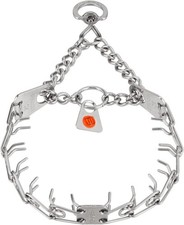USED-Herm Sprenger Micro Prong St-Steel Ultra Plus Dog Collar 13"x1.5mm Swivel