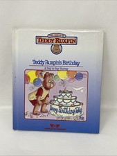 Vintage Teddy Ruxpin Teddy Ruxpin's Birthday A Day to Say Hurray 1985 Book Only