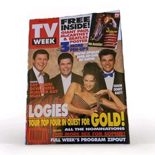 Vintage Australian Magazine - TV WEEK - 20 MARCH 1993 - LOGIES COVER