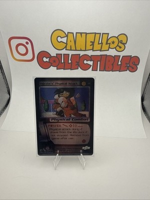 DBZ Dragon Ball Z FOIL Yajirobe's Physical Attack 29 CCG Unlimited Saiyan Saga 